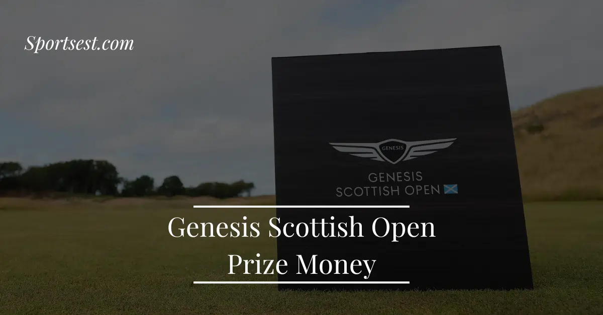 Genesis Scottish Open Prize Money