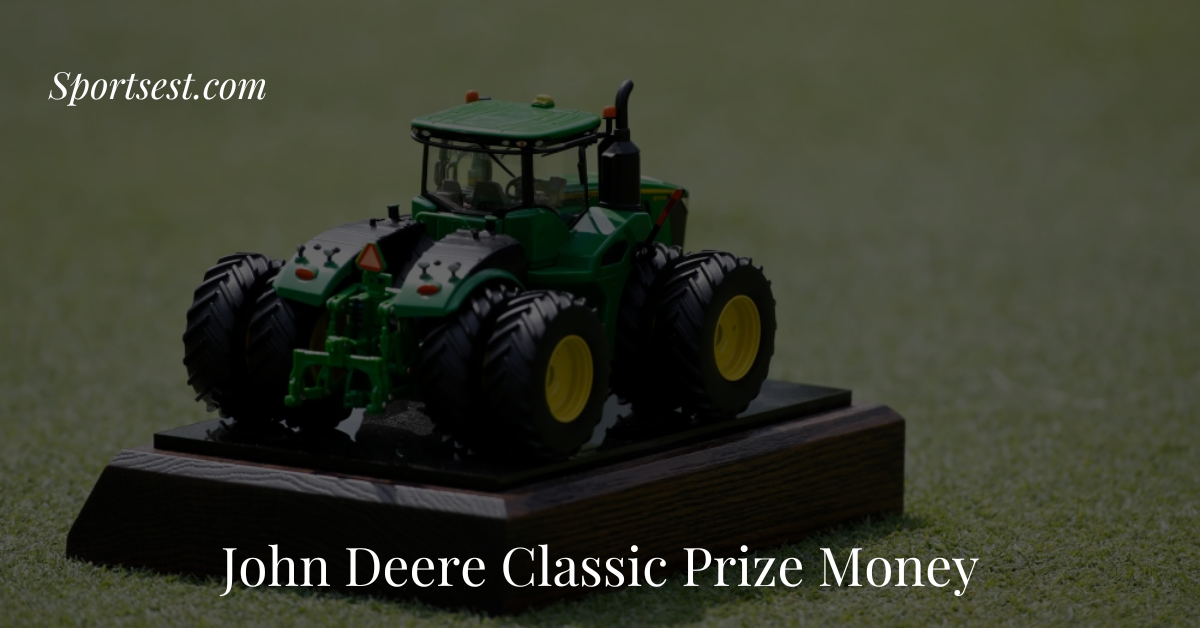 John Deere Classic Prize Money