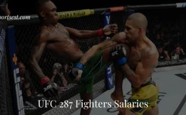 UFC 287 Fighters Salaries