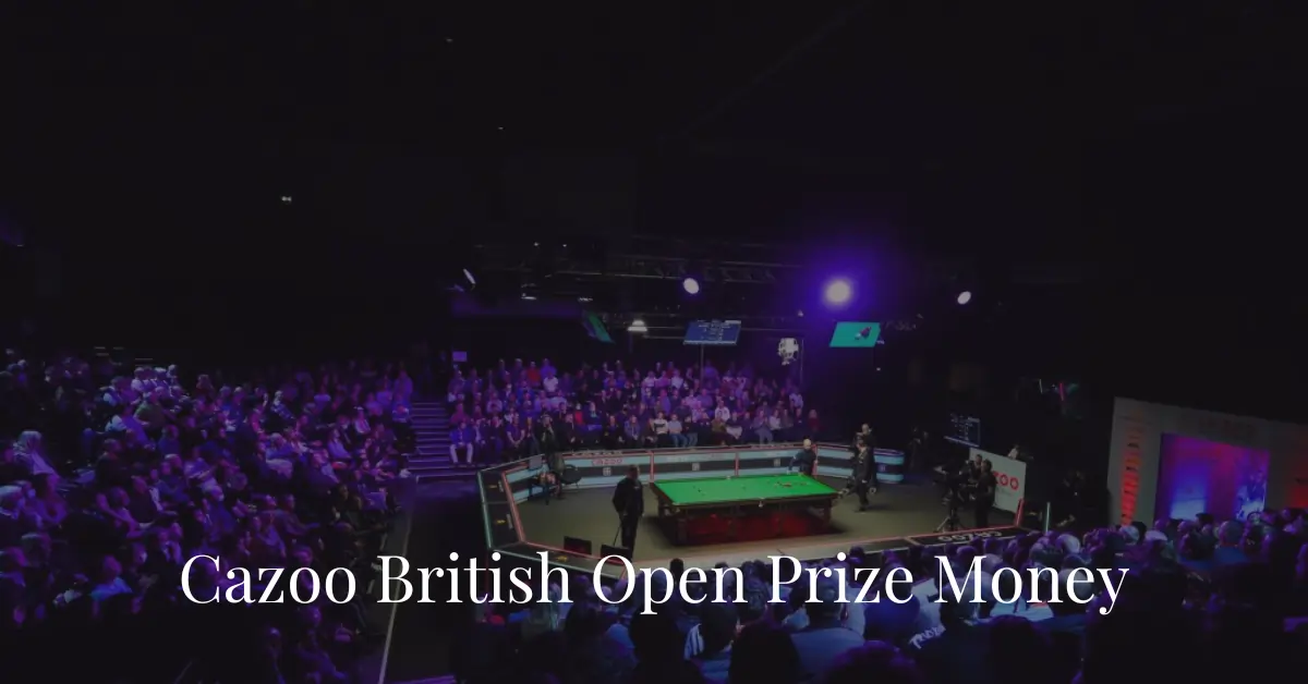 Cazoo British Open Prize Money
