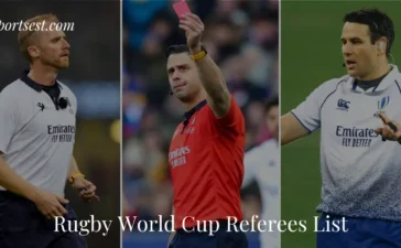 Rugby World Cup 2023 Referees List
