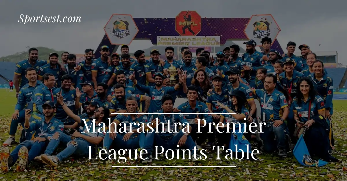 Maharashtra Premier League Points Table