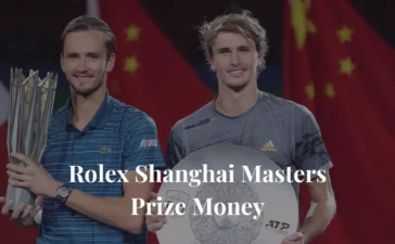 Rolex Shanghai Masters Prize Money