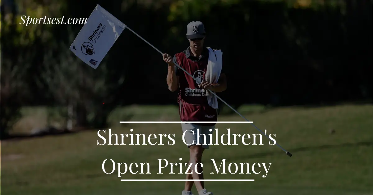 Shriners Children's Open Prize Money