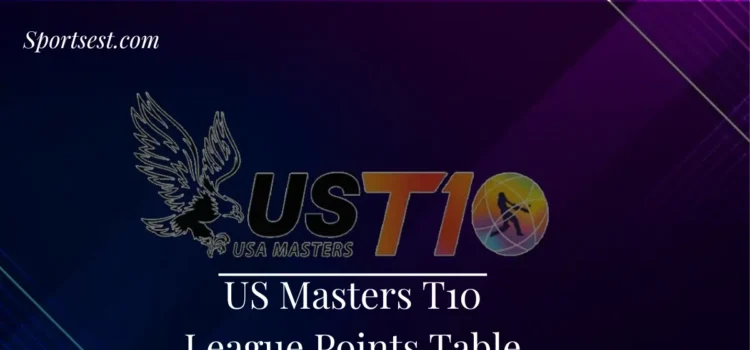 US Masters T10 League Points Table
