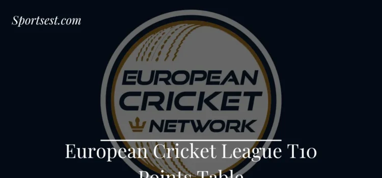 European Cricket League T10 Points Table