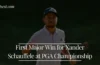 First Major Win for Xander Schauffele at PGA Championship