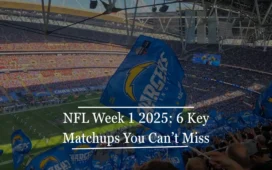NFL Week 1 2025 Preview 6 Key Matchups You Can’t Miss